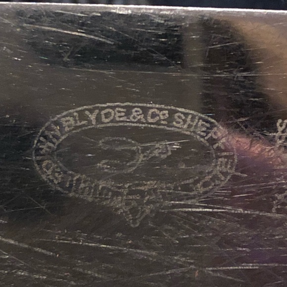 Vintage (maybe antique) edwin blyde & co sheffield carving set stainless steel - Picture 11 of 14